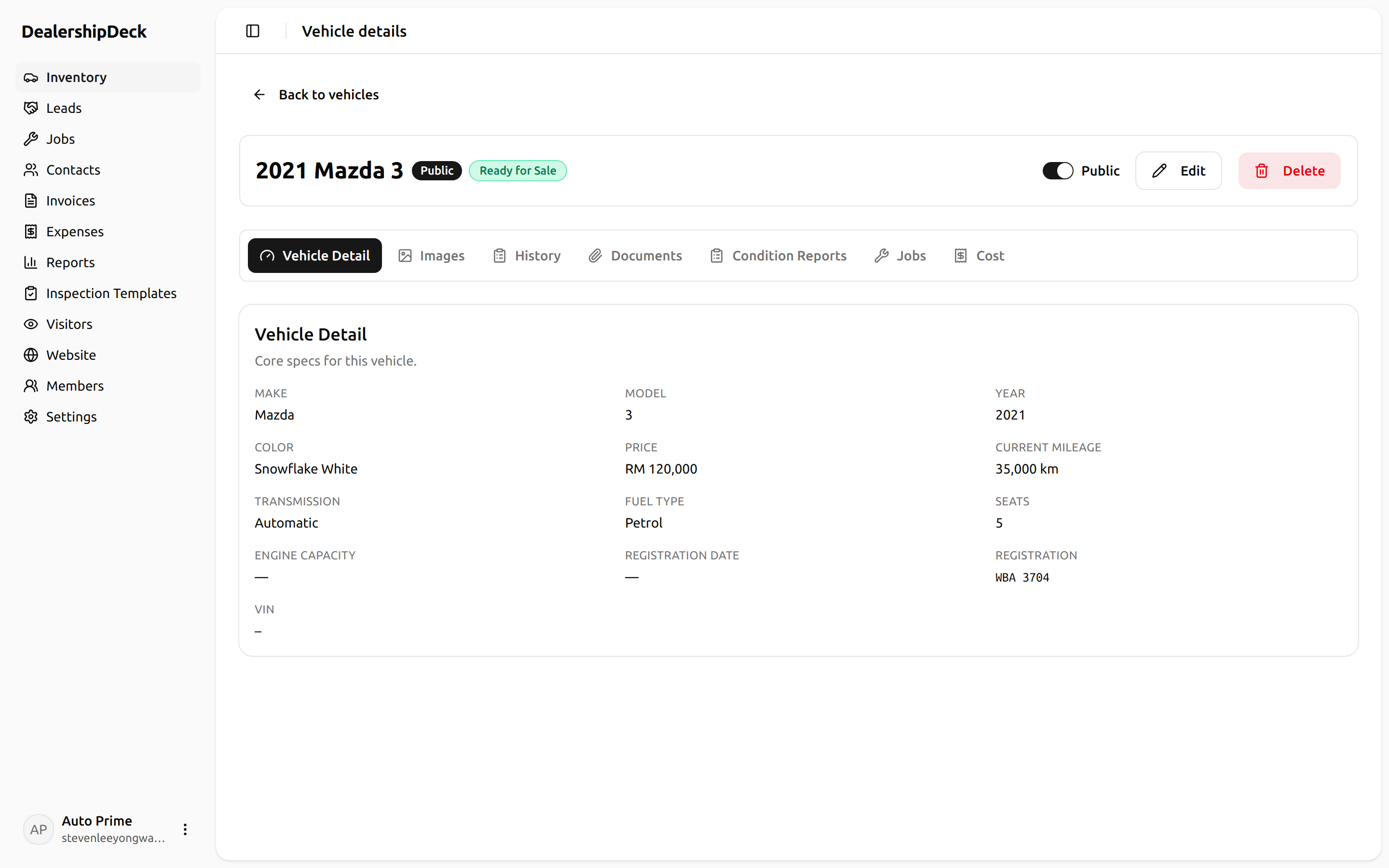 The Images tab with both Public and Internal upload zones; show a partially-uploaded file with progress bar.
